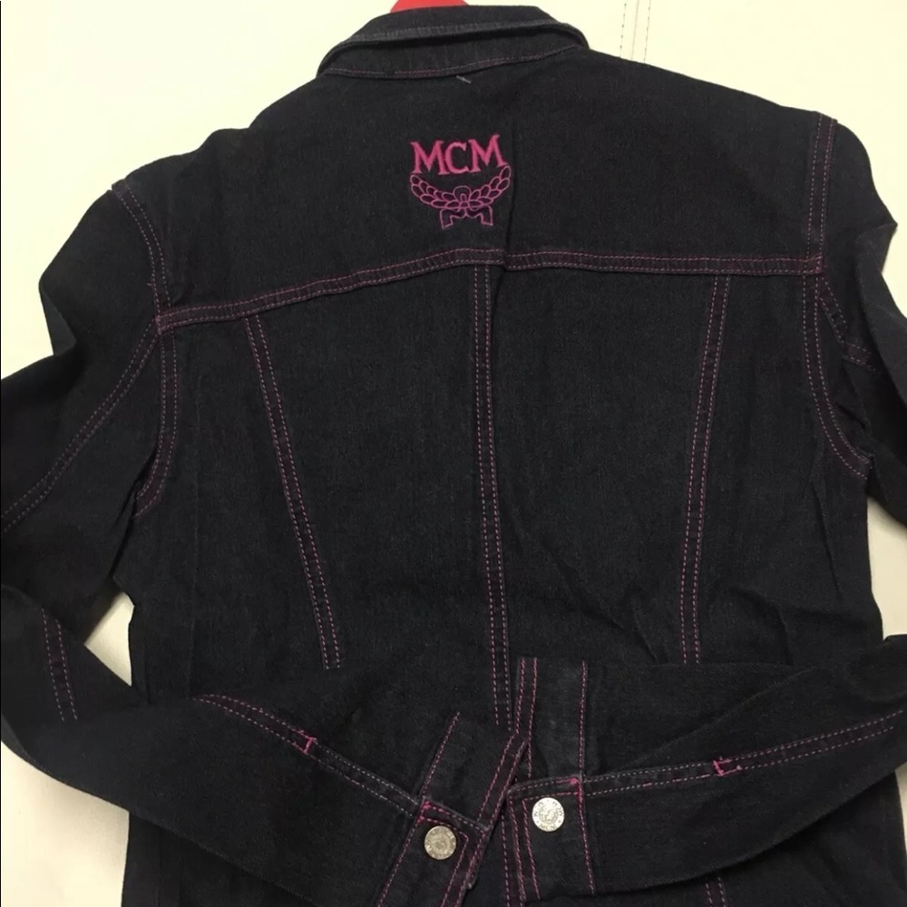 MCM Denim Jacket Size Small